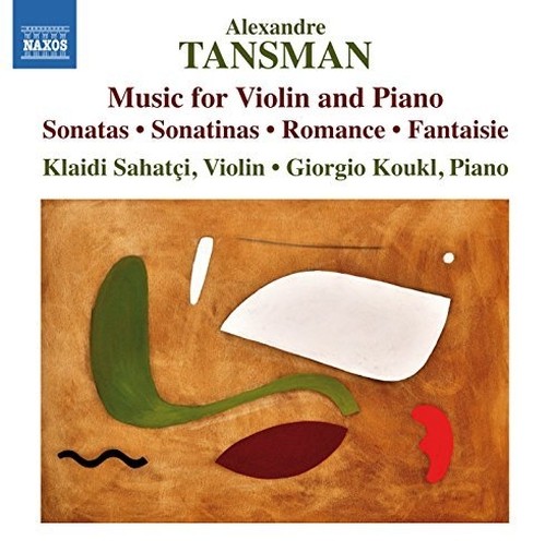 Musica per violino e pianoforte  TANSMAN ALEKSANDRE