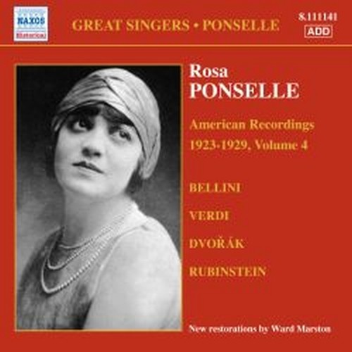 American Recordings Vol.4: 1923-1929  PONSELLE ROSA