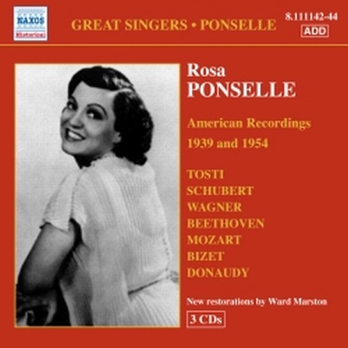American Recordings 1939 e 1954  PONSELLE ROSA