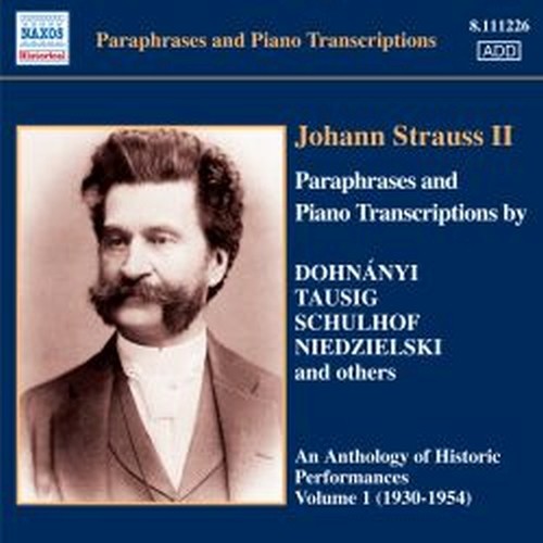 Parafrasi e Trascrizioni per pianoforte  STRAUSS JOHANN