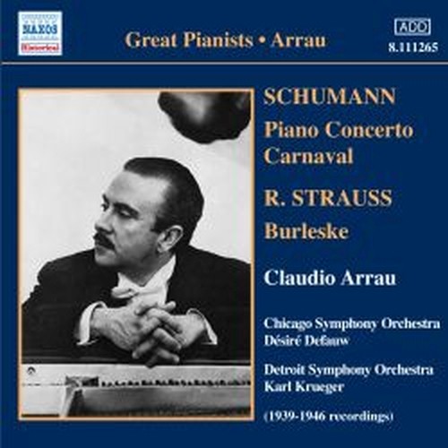 Concerto per pianoforte op.54, Carnaval  SCHUMANN ROBERT