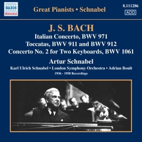 Concerto italiano, Fantasia cromatica e fuga, Preludio n.2, 5 Toccate  BACH JOHANN SEBASTIAN