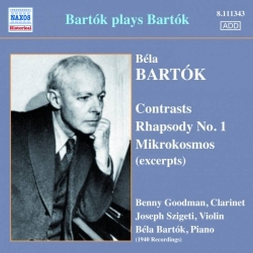 Contrasti, Rapsodia n.1, Mikrokosmos (selezione)  BARTOK BELA