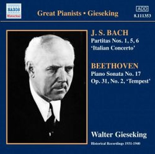 Concerto Italiano BWV 971, Partite nn.1(estratti), 5, 6; Suite francese n.5  BACH JOHANN SEBASTIAN