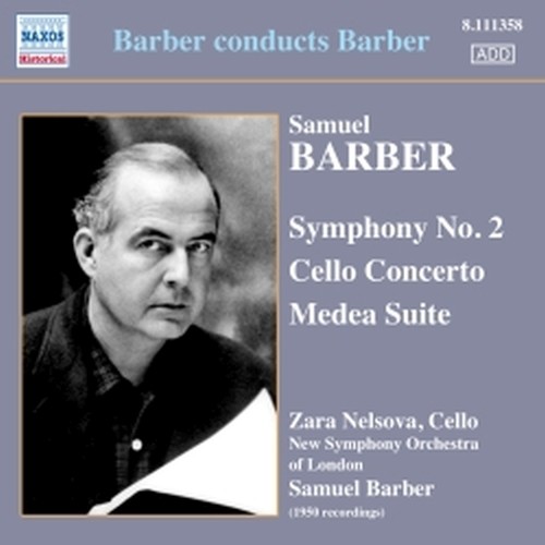Sinfonia n.2, Concerto per violoncello, Medea (Suite)  BARBER SAMUEL