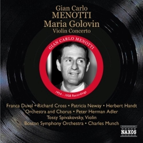 Maria Golovin, Concerto per violino  MENOTTI GIAN CARLO