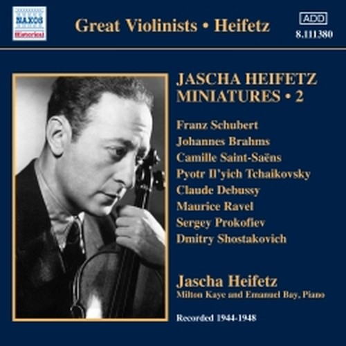 Miniatures, Vol.2 (1944-1948)  HEIFETZ JASCHA