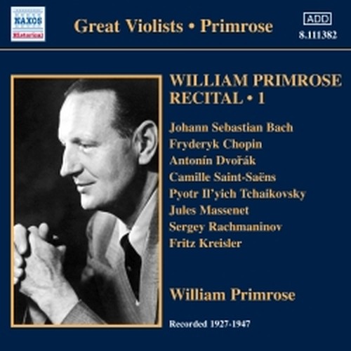 Recital, Vol.1: 1939-1947  PRIMROSE WILLIAM