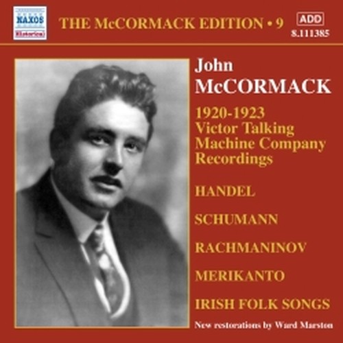 Victor Talking Machine Company Recordinggs 1920-1923  McCORMACK JOHN  ten