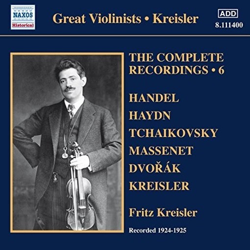 Integrale delle registrazioni, Vol.6 (1924-1925)  KREISLER FRITZ
