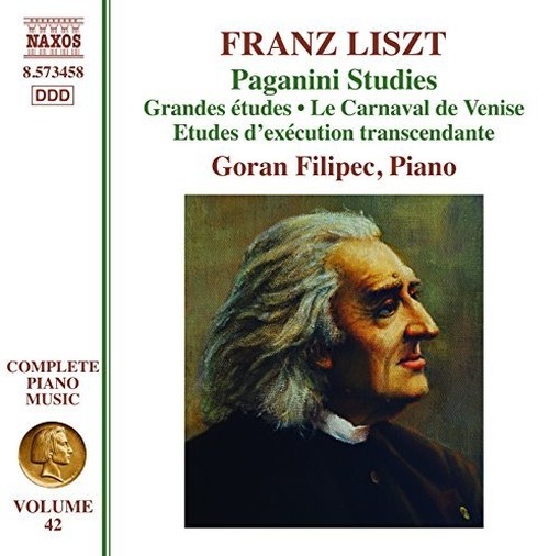 Opere per pianoforte (integrale), Vol.42: Studi su Paganini  LISZT FRANZ