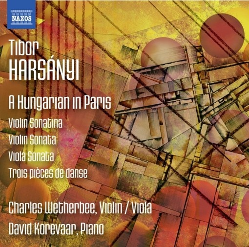 Sonata per violino, Sonata per viola, Sonatina per violino, 3 Pièces de danse  HARSANYI TIBOR