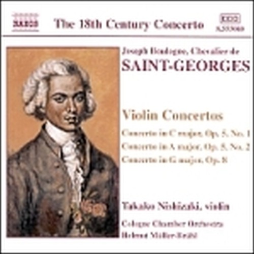 Concerti per violino (integrale) Vol.1  SAINT GEORGES JOSEPH BOULOGNE