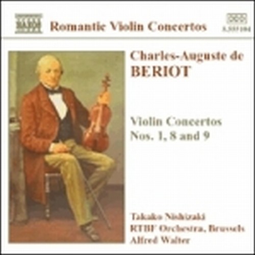 Concerto per violino n.1 op.16 "Militare", n.8 op.99, n.9 op.104  DE BERIOT CHARLES-AUGUSTE de