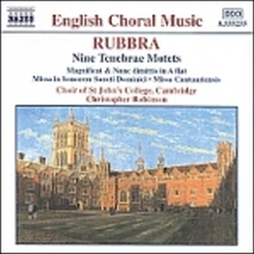 Tenebrae Motets op.72, Magnificat & Nunc dimittis op.65, Missa in honorem Sancti  RUBBRA EDMUND
