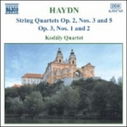 Quartetto per archi n.3 e n.5 op.2, n.1n.2 op.3  HAYDN FRANZ JOSEPH