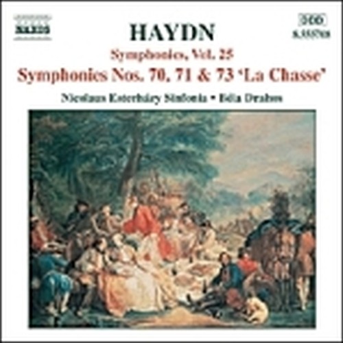Sinfonia n.70, n.71, n.73 "La Chasse"  HAYDN FRANZ JOSEPH