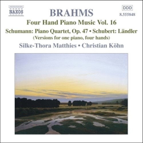 Opere per pianoforte a 4 mani (integrale) Vol.16  BRAHMS JOHANNES