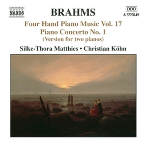 Opere per pianoforte a 4 mani (integrale), Vol.17  BRAHMS JOHANNES