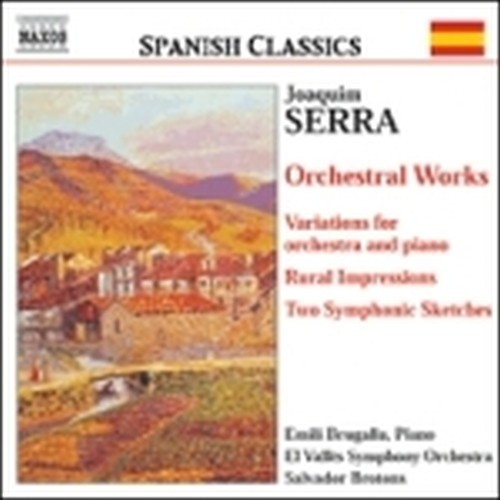 Variazioni per orchestra e pianoforte, Variacions camperoles, Romantica  SERRA JOAQUIM