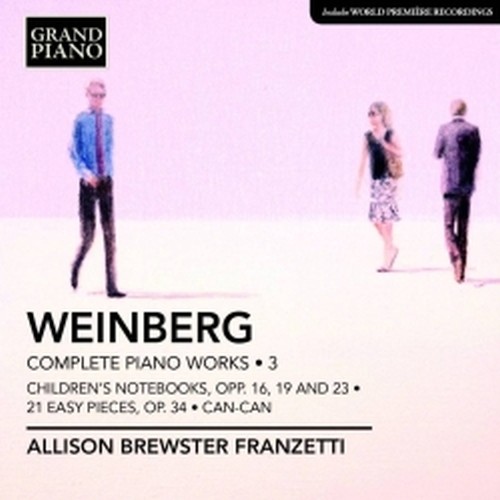 Opere per pianoforte (integrale), Vol.3  WEINBERG  MIECZYSLAW