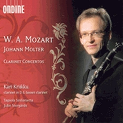 Concerti n.1, n.3, n.4 per clarinetto, orchestra d'archi e continuo  MOLTER JOHANN MELCHIOR