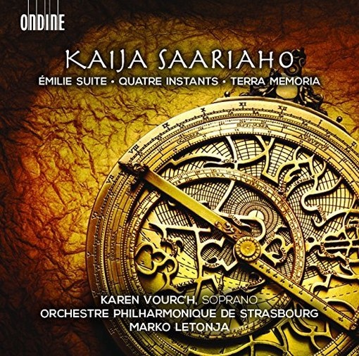 Quatre instants, Emile Suite, Terra Memoria (per orchestra d'archi)  SAARIAHO KAIJA