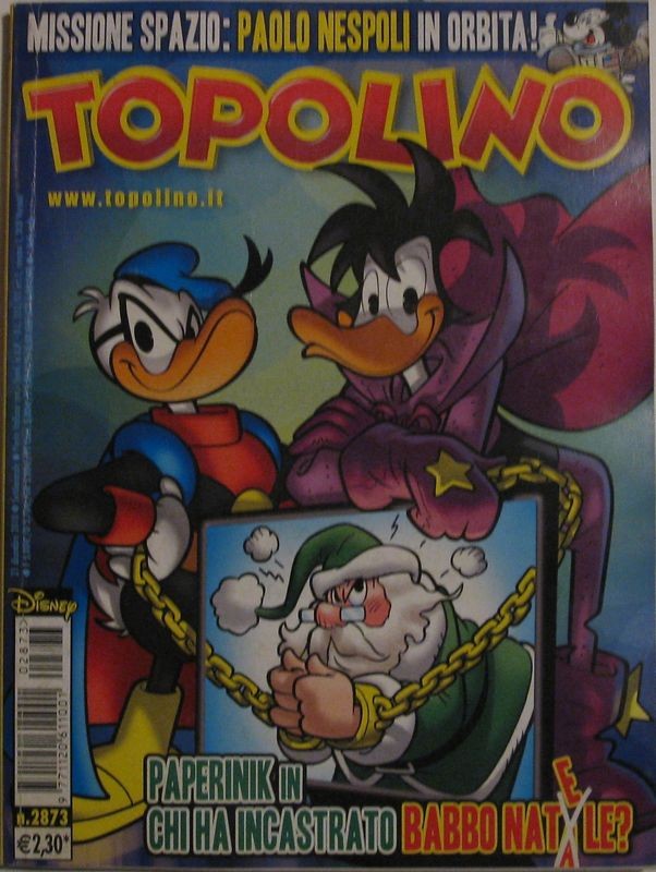 Topolino n°2873 del 21 dicembre 2010