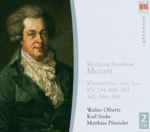 Trii per pianoforte (integrale)  MOZART WOLFGANG AMADEUS
