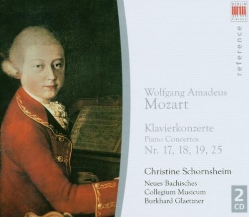 Concerti per fortepiano nn.17,18,19,25  MOZART WOLFGANG AMADEUS