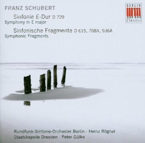 Frammenti sinfonici: Sinfonia D.729, 615, 708A, 936A  SCHUBERT FRANZ