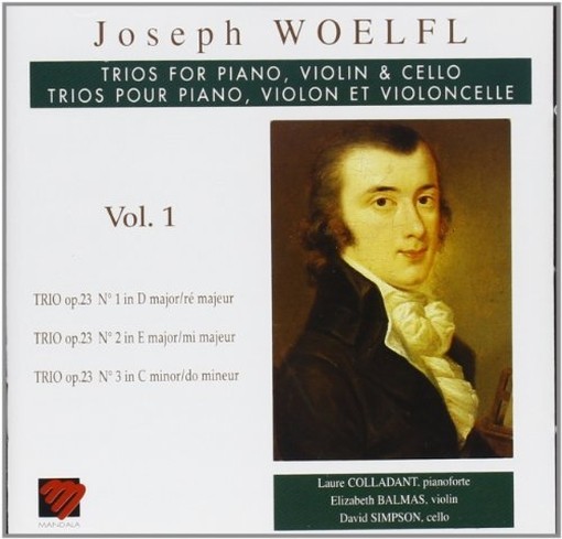 Trii per pianoforte e archi op.23 - Woelfl Vol.1  WOELFL JOSEPH