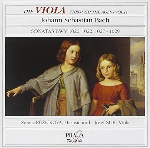 Sonata per viola BWV 1020, 1022, 1027, 1 028, 1029  BACH JOHANN SEBASTIAN