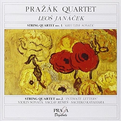 Quartetto per archi n.1 "Sonata a Kreutzer", n.2 "Lettere intime"  JANACEK LEOS