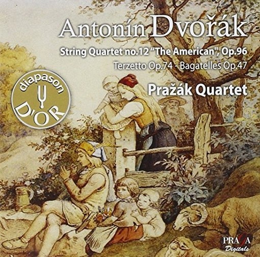 Quartetto per archi n.12 op.96 "Americano", Terzetto op.74b,  DVORAK ANTONIN