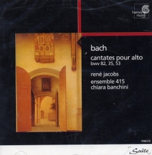 Cantate pour alto  BACH JOHANN SEBASTIAN