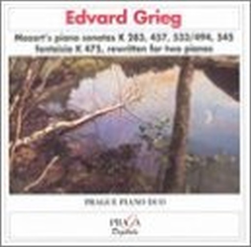 Trascrizioni delle Sonate per pianofortedi Mozart per due pianoforti  GRIEG EDVARD