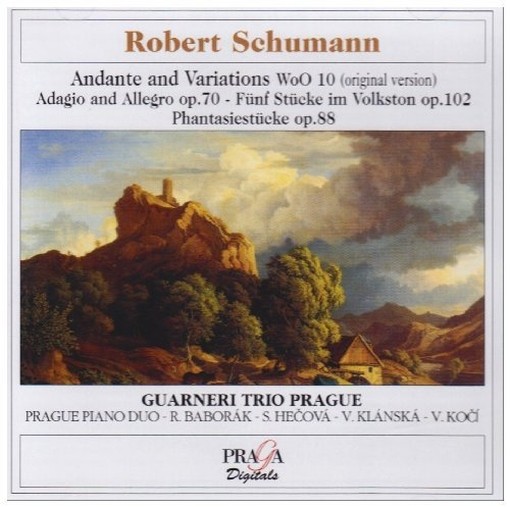 Andante e Variazioni WoO 10, 5 Stucke in Volkston op.102, Adagio e Allegro op.70  SCHUMANN ROBERT
