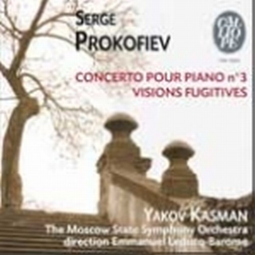 Concerto x pf n.3 op.26, Visioni fuggitive,Contes de la vieille grand-mere op.31  PROKOFIEV SERGEI