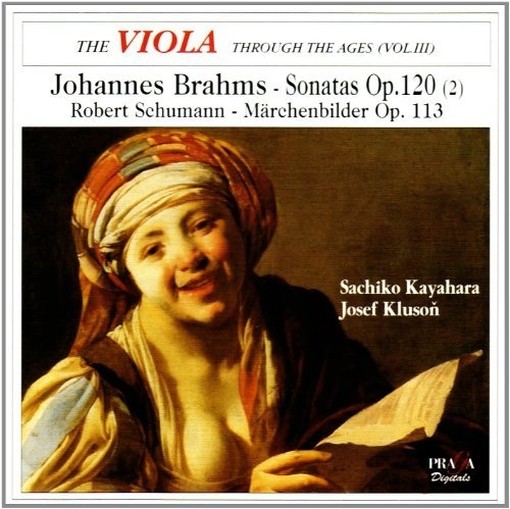 Sonate per viola op.120  BRAHMS JOHANNES