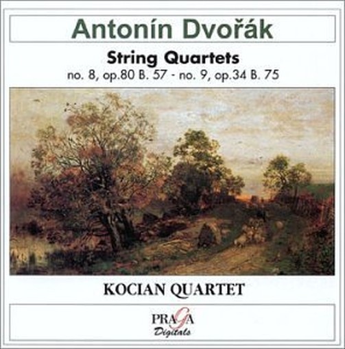 Quartetto per archi n.8 op.80, n.9 op.34  DVORAK ANTONIN