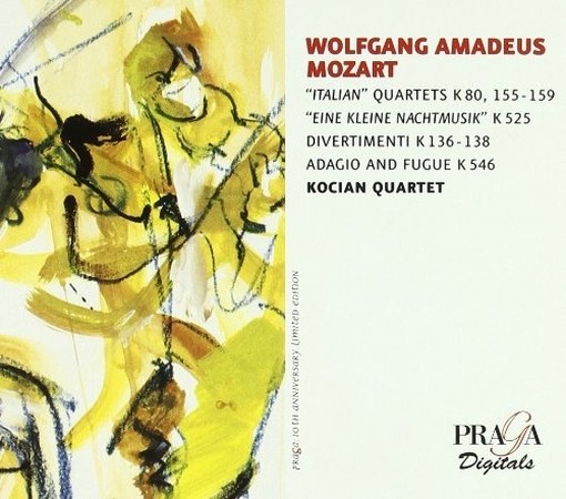 Quatretti italiani, Divertimenti, Eine kleine Nachtmusik, Adagio e Fuga  MOZART WOLFGANG AMADEUS