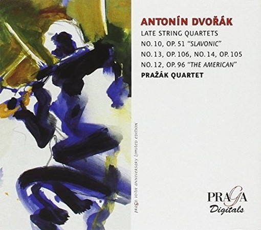Quartetto per archi n.10 op.51 "Slavo",n.12 op.96 "Americano"m n.13, n.14  DVORAK ANTONIN