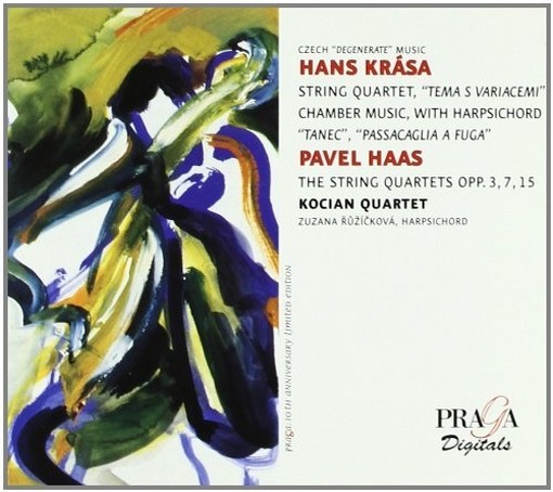 Quartetto, Tema s variacemi, Musica da camera, Tanec, Passacaglia a Fuga  KRASA HANS