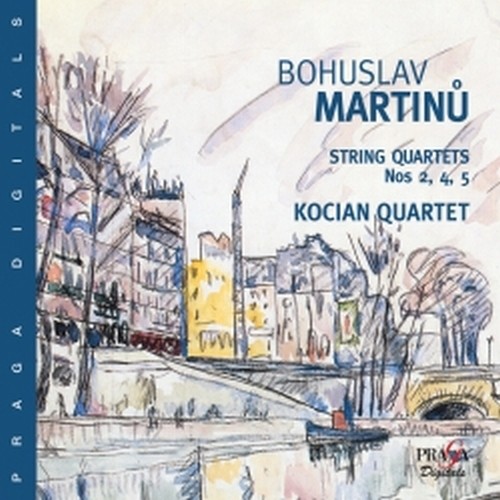 Quartetto per archi n.2, n.4, n.5  MARTINU BOHUSLAV