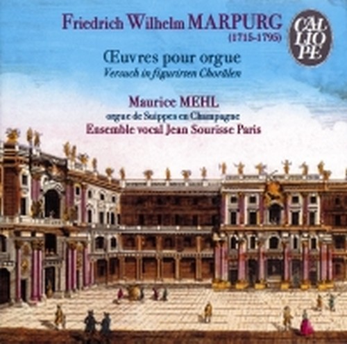 Versuch in figurirten Chorälen  MARPURG FRIEDRICH WILHELM