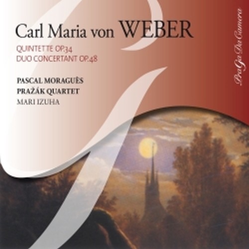 Quintetto con clarinetto op.34, Gran Duo Concertante op.48, 7 Variazioni op.33  WEBER CARL MARIA von