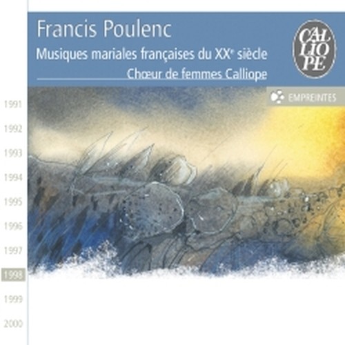Litanie à la Vierge Noire, Musiques mariles  POULENC FRANCIS