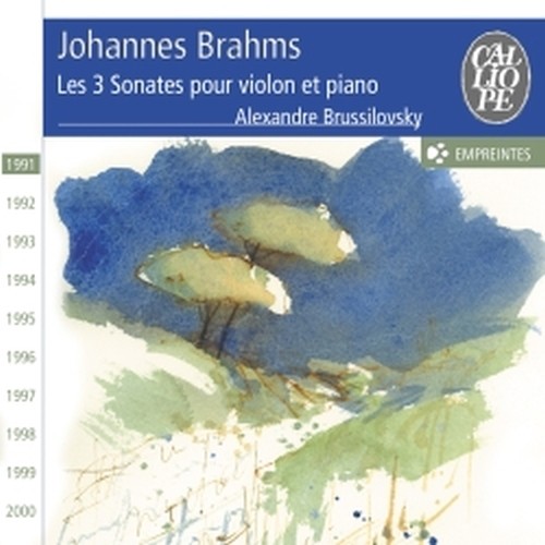 Sonate per violino  BRAHMS JOHANNES