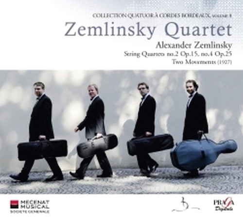 Quartetto n.2 op.15, .4 op.25; 2 Movimenti per quartetto d'archi  ZEMLINSKY ALEXANDER von
